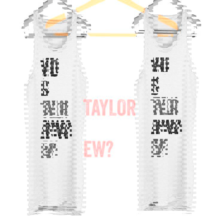 テイラー・ユーテイラーって誰？とにかく面白い タンクトップ