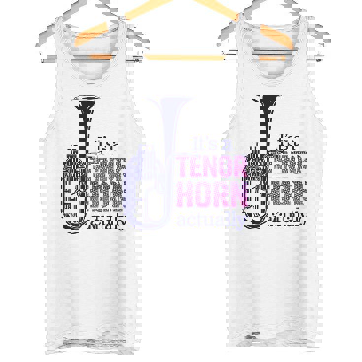 テナーホーンブラスバンドマーチングバンドおもしろ音楽 Alto Horn Or Tenor Horn Joke タンクトップ