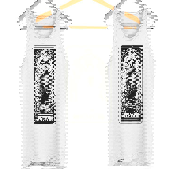 デス・ポッサム・タロット・カード 死神 ゴス ブラッククラフト オポッサム タンクトップ