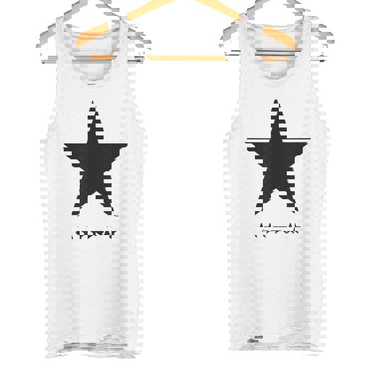 デヴィッド・ボウイ音楽ロックスターロゴ タンクトップ