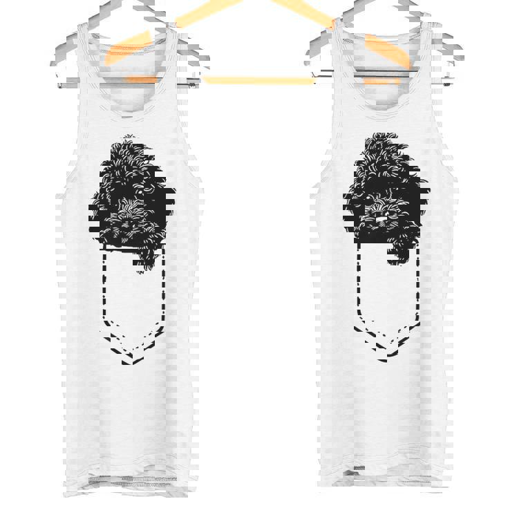 トイプードルのポケット タンクトップ