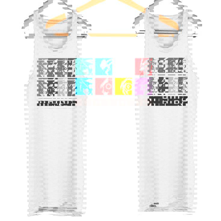 ドゲンジャーズ フェイスシルエット タンクトップ