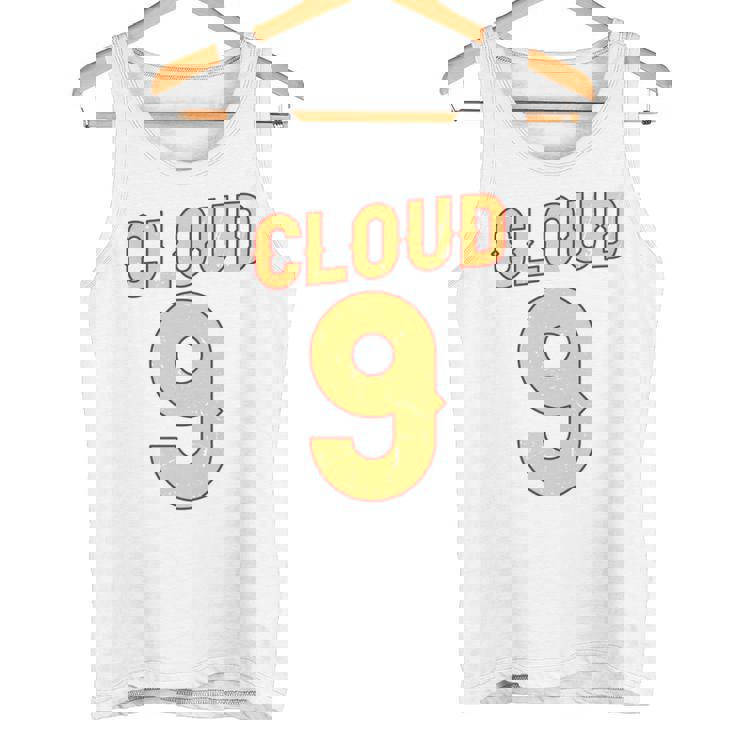 ナイス イエロー オレンジ クラウド 9 コスチューム 男女兼用 長袖tシャツ タンクトップ