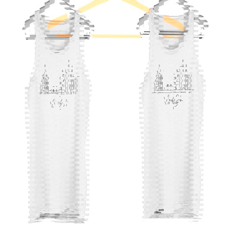 ニューヨークスカイラインtシャツ Ny Cityacation 自由の女神 タンクトップ