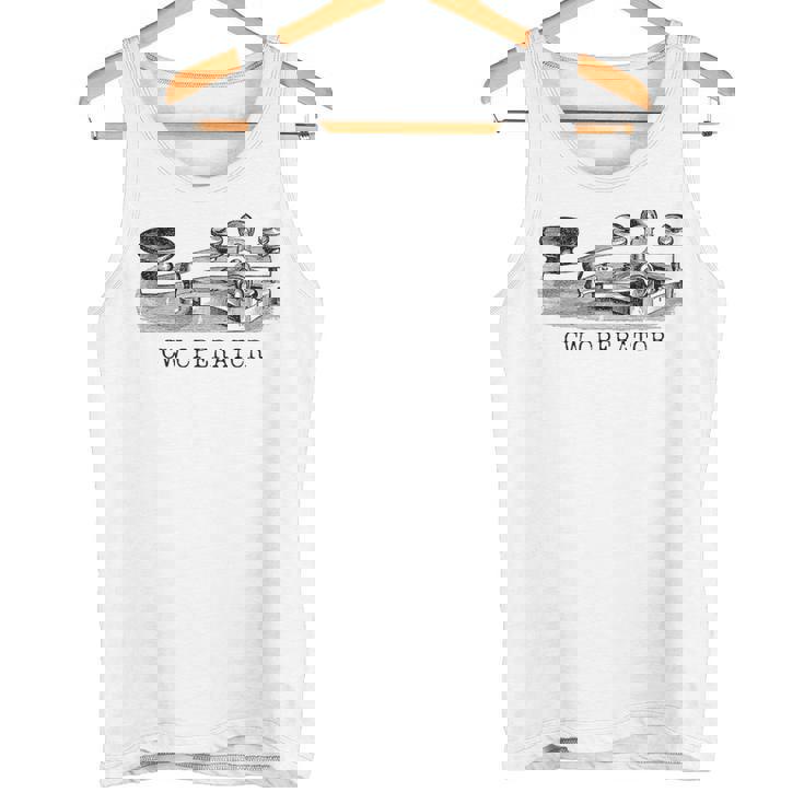 ハム・ラジオ用ヴィンテージモールス信号 Cwオペレーター タンクトップ