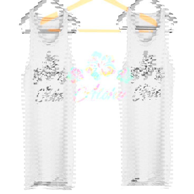 ハワイ アロハ ハワイアン ハイビスカス フラワー ハワイ サーファー 長袖tシャツ タンクトップ