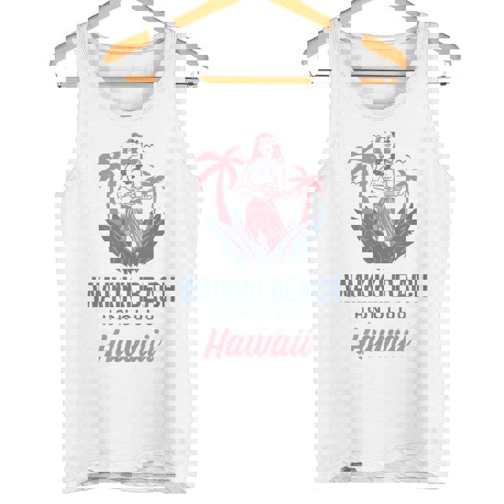 ハワイホノルルのワイキキビーチ タンクトップ