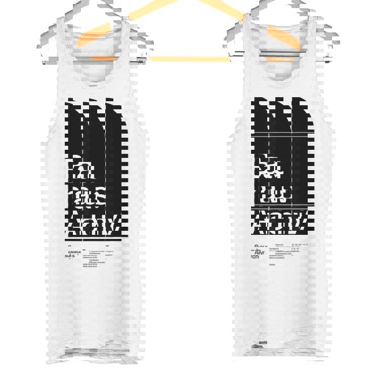 バウハウスアーカイブ – モダニストベルリンデザイン タンクトップ