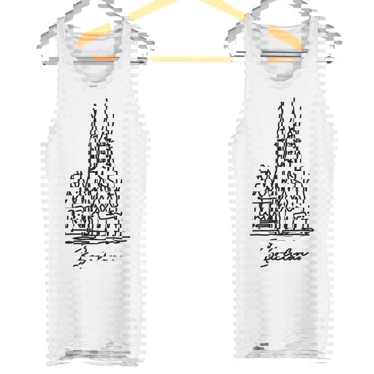 バルセロナ サグラダ ファミリア スペイン お土産 タンクトップ