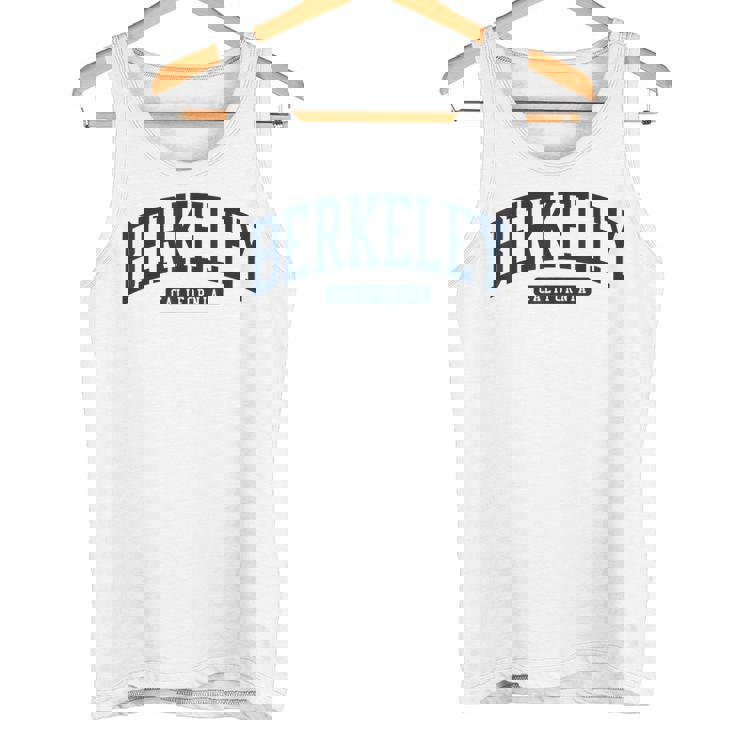 バークレーカリフォルニアカリフォルニアカレッジユニバーシティスタイル ネイビー タンクトップ