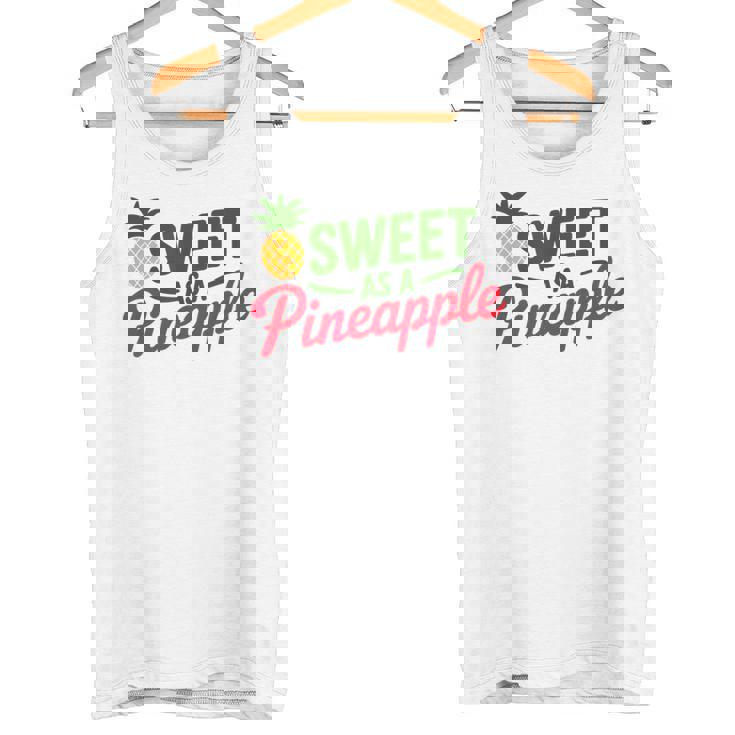 パイナップルのように甘い タンクトップ