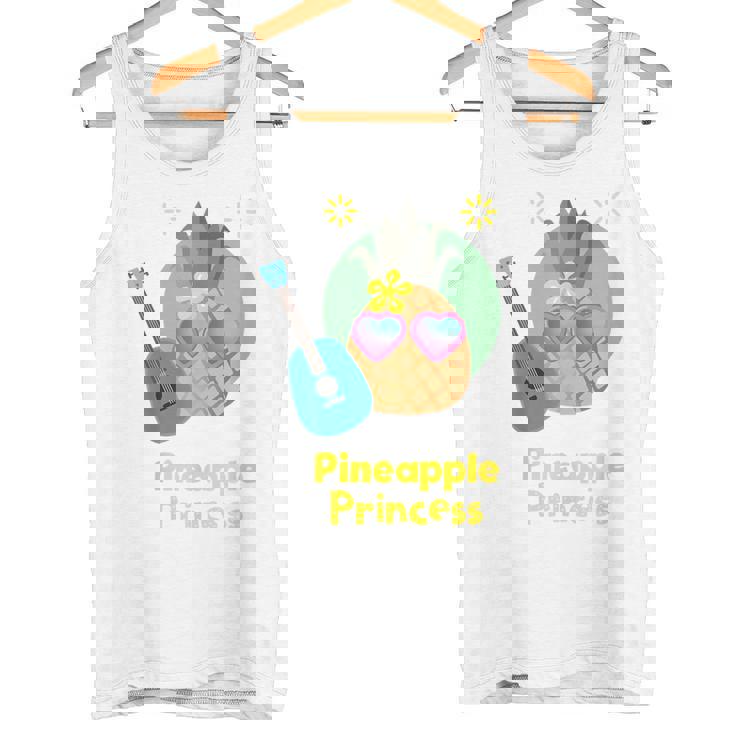 パイナップルプリンセス ウクレレギフト タンクトップ