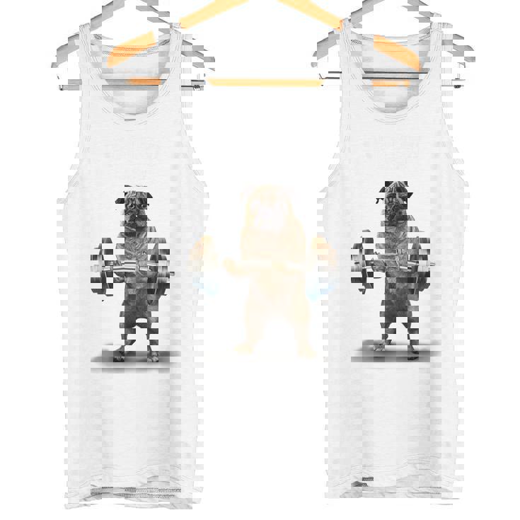 パグ の 筋トレ ついてこれないなら家に帰れ いぬ 犬 タンクトップ