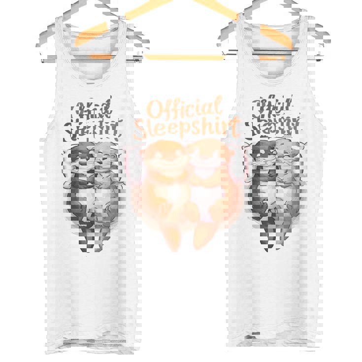 パジャマ バレンタイン カワウソ ラブ タンクトップ