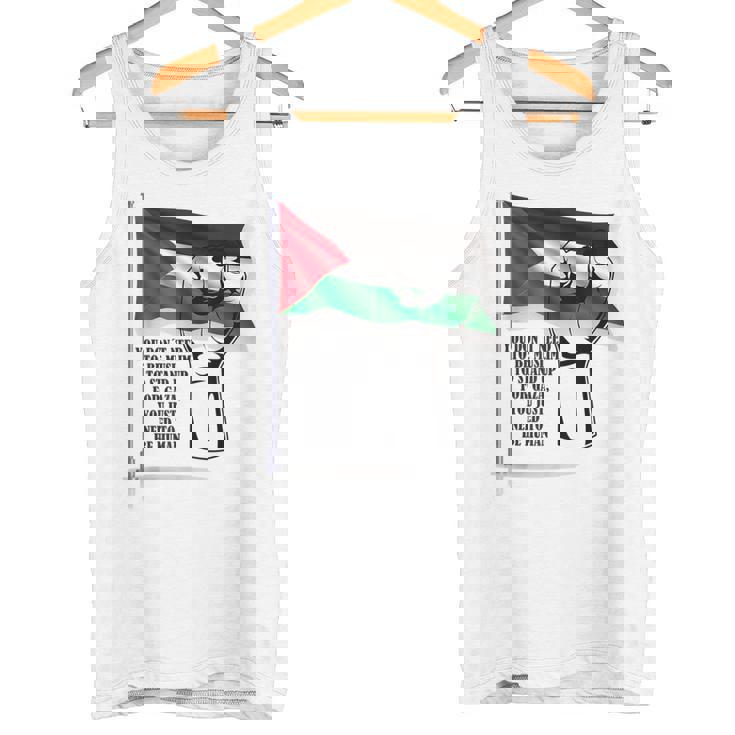 パレスチナフリーパレスチナフリーガザパレスチナ国旗 タンクトップ