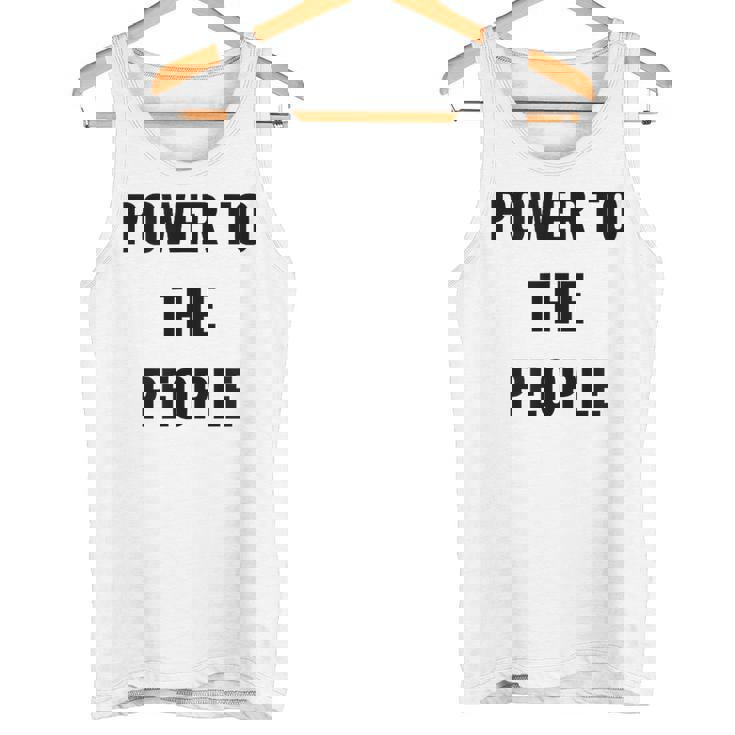 パワー・トゥ・ザ・ピープル タンクトップ