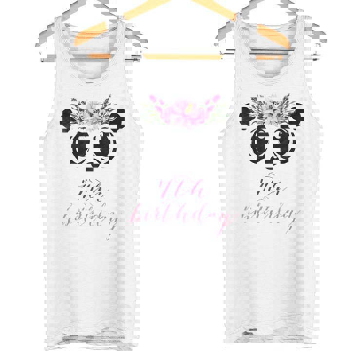 パンダガール 7歳の誕生日 I 7歳 パンダコスチューム ギフト タンクトップ