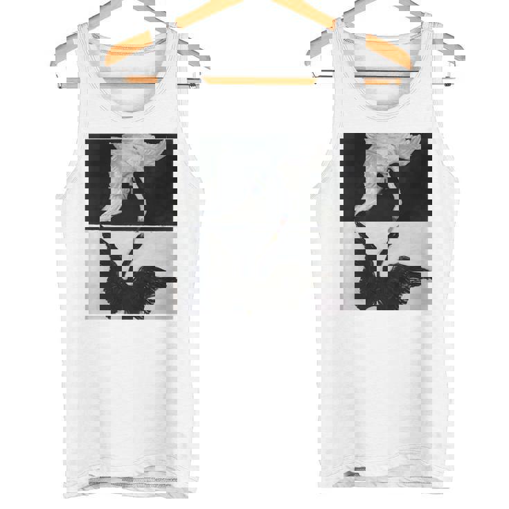 ヒルマ・アフ・クリント作 白鳥 第1号 長袖tシャツ タンクトップ