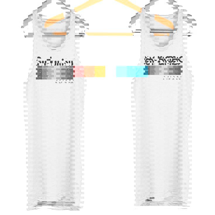 ビンテージサンフランシスコカリフォルニア1980年代レトロデザインtシャツ タンクトップ