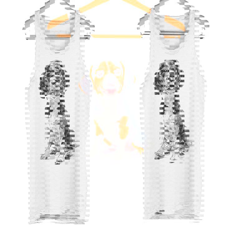 ビーグル 犬 モチーフ ペット イラスト ビーグル タンクトップ