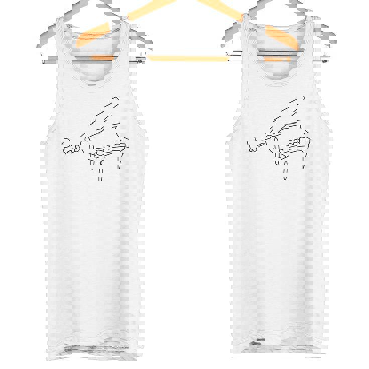 ピアニスト デザイン ワンライン グランドピアノ タンクトップ