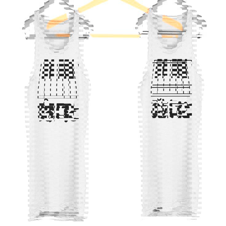 ピアニスト・ピアノ・音楽好きの為の タンクトップ