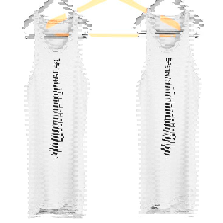 ピアノ ピアニスト 面白いキーボード ネクタイ タンクトップ