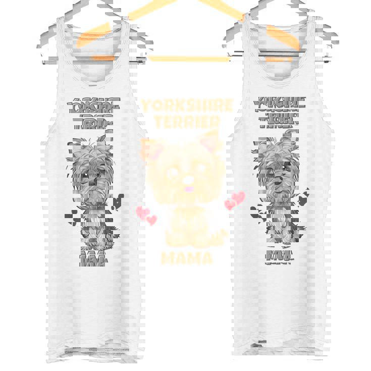 ファニーヨークシャーテリアtシャツ タンクトップ