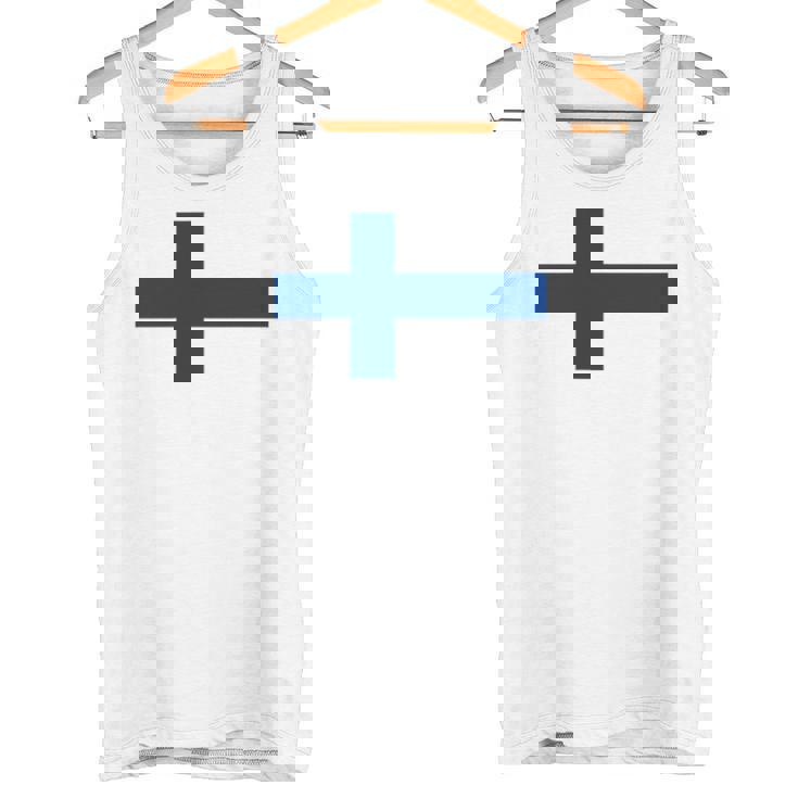 フィンランド国旗 ノルディック クロス タンクトップ