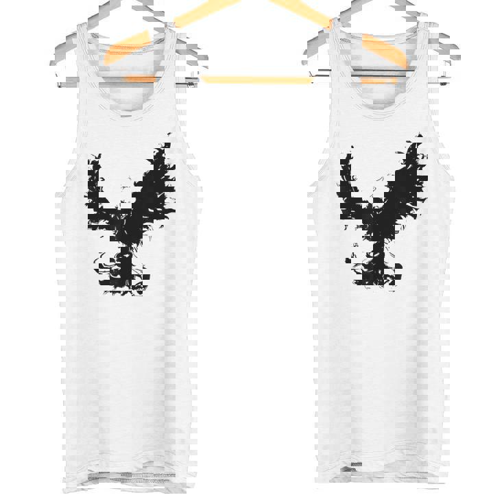 フェニックス 不死鳥 神話上の生き物 灰からのフェニックス 火 フェニックス タンクトップ