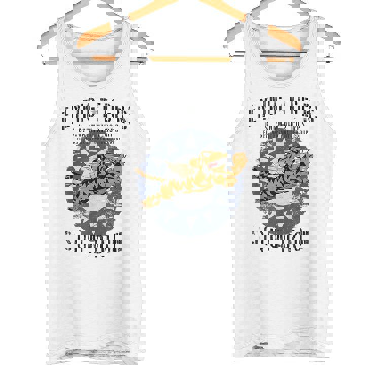 フライングタイガーの第二次世界大戦 インシグニア ビンテージ 第二次世界大戦 航空隊 タンクトップ