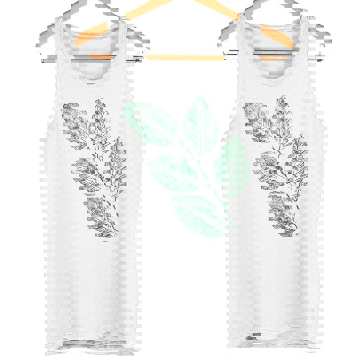 ブナの葉 植物 自然と森林 木のグラフィックス タンクトップ