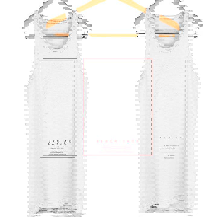 ブラック・ジャックhadowブラック・ジャック Ctezuka Productions タンクトップ