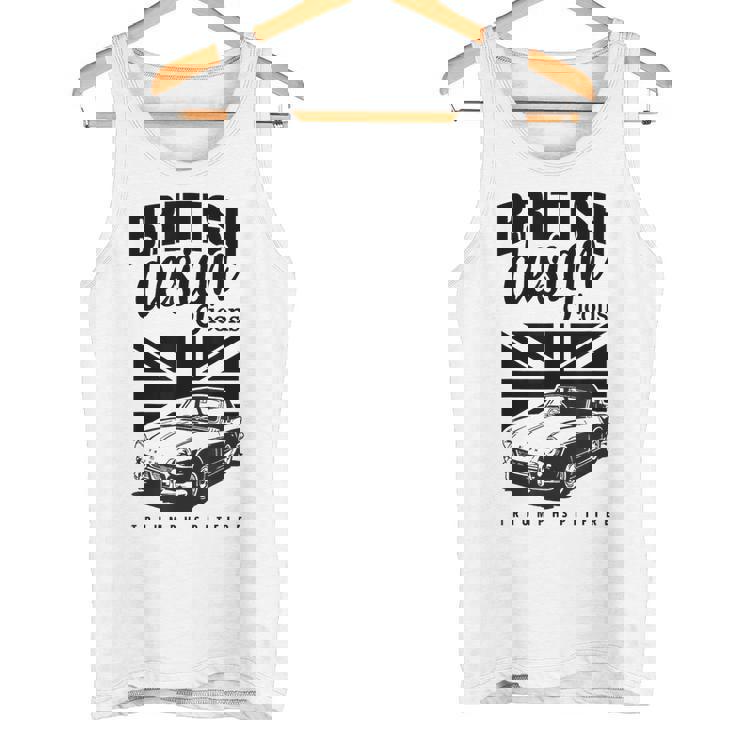 ブリティッシュクラシックカー トライアンフ スピットファイア タンクトップ