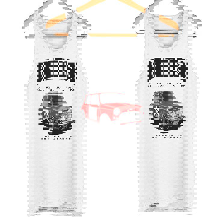 ブリティッシュクラシックスポーツカーズ 有名なラリーミニ タンクトップ