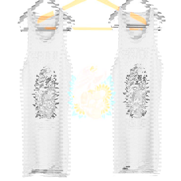 プレデター イーグル スカル ひまわり パワー 死 獲物 引用 タンクトップ