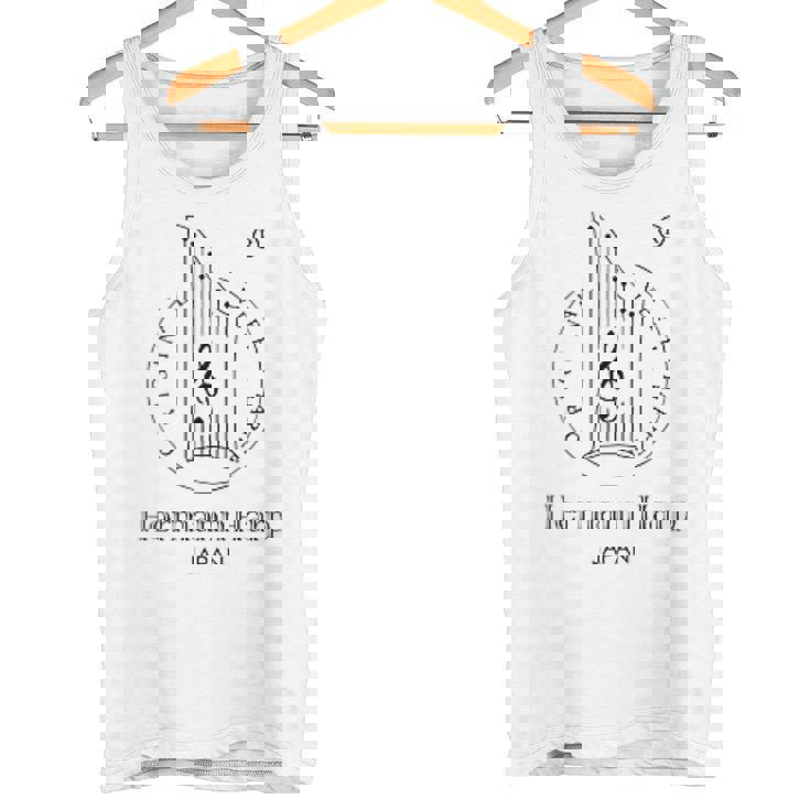 ヘルマンハープ・黒ロゴ タンクトップ