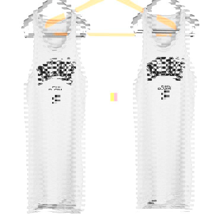 ベルギー ベルギー ベルギー国旗 愛国的 国家的お土産 タンクトップ