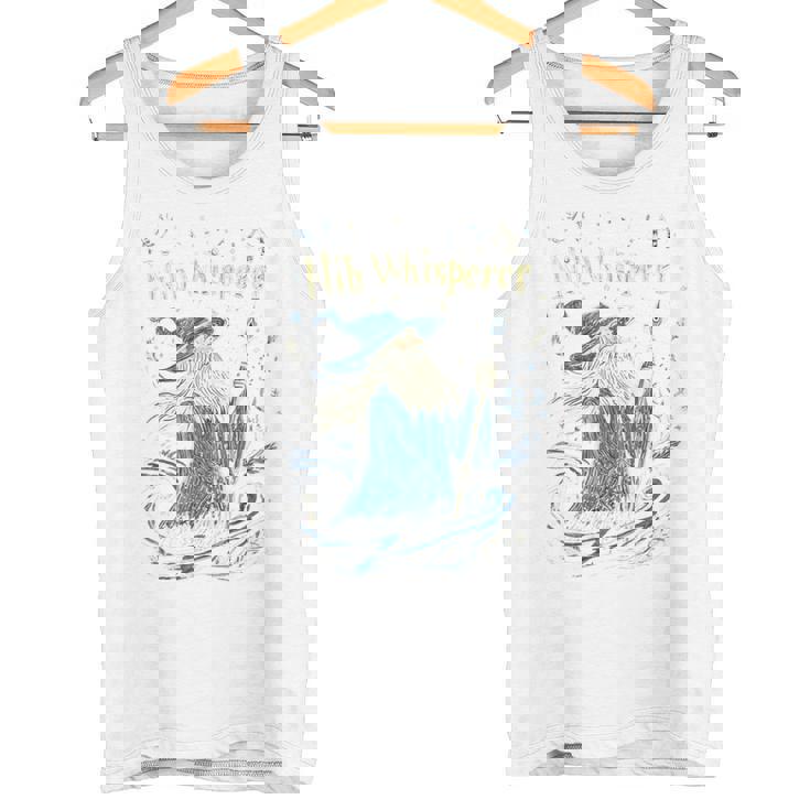 ペン先 ウィスパラー デザイン 面白い 魔法使い インク 描画 美学 長袖tシャツ タンクトップ