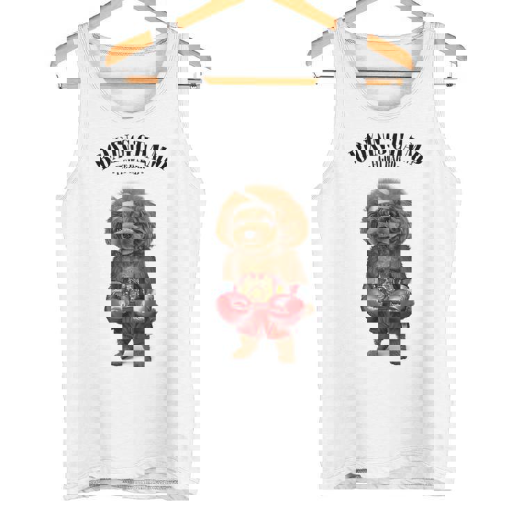 ボクシングチャンピオン プードル ドッグファイター タンクトップ