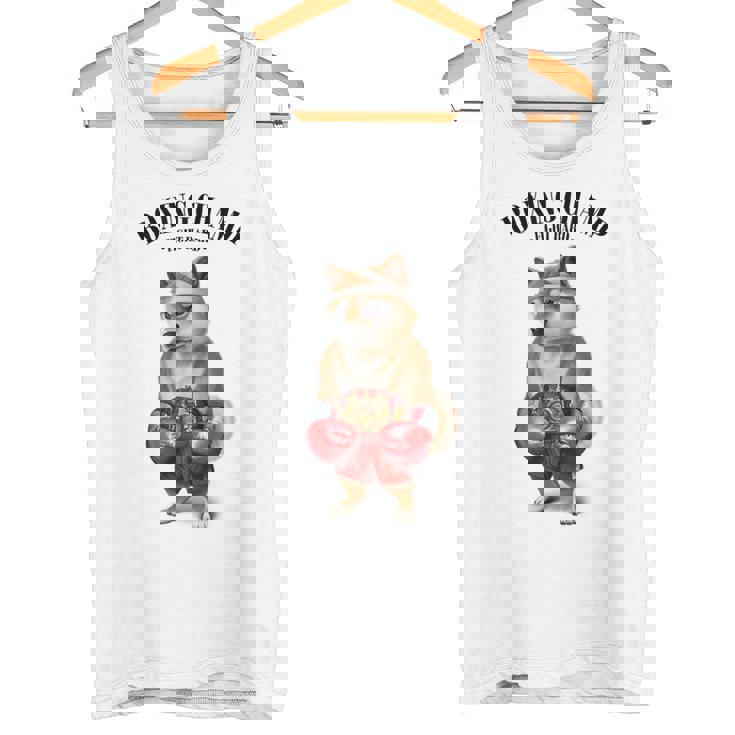 ボクシングチャンピオン 柴犬ファイター タンクトップ