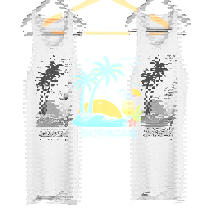 ボラカイ島 ヤシの木 日没 花 フィリピン ビーチ カクテル パラワン島 東南アジア 海鳥 島 贈り物 海 お土産 セブ タンクトップ