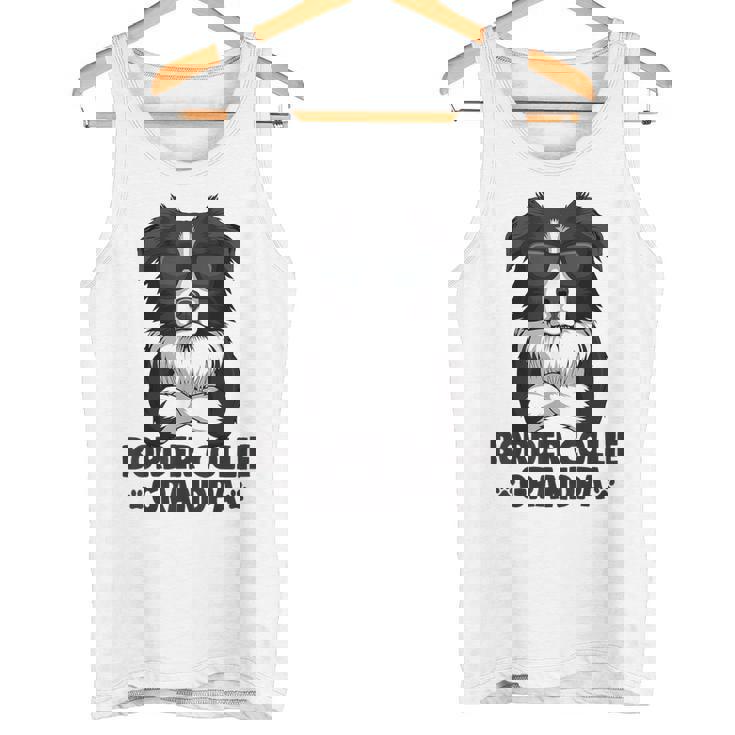 ボーダーコリー 犬 おじいちゃん タンクトップ