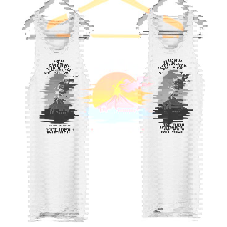 ポンペイ訪問 面白いローマの歴史 タンクトップ