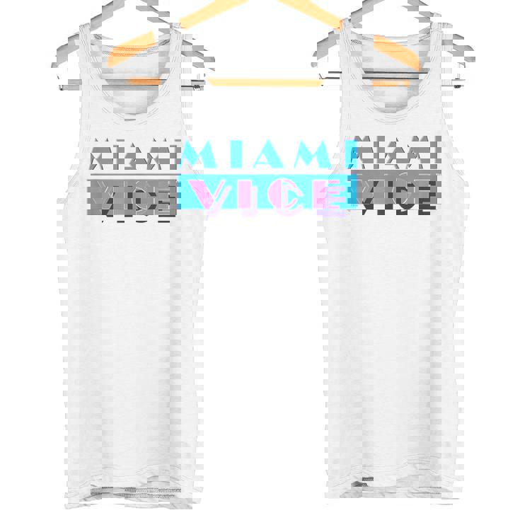 マイアミバイスのロゴ タンクトップ