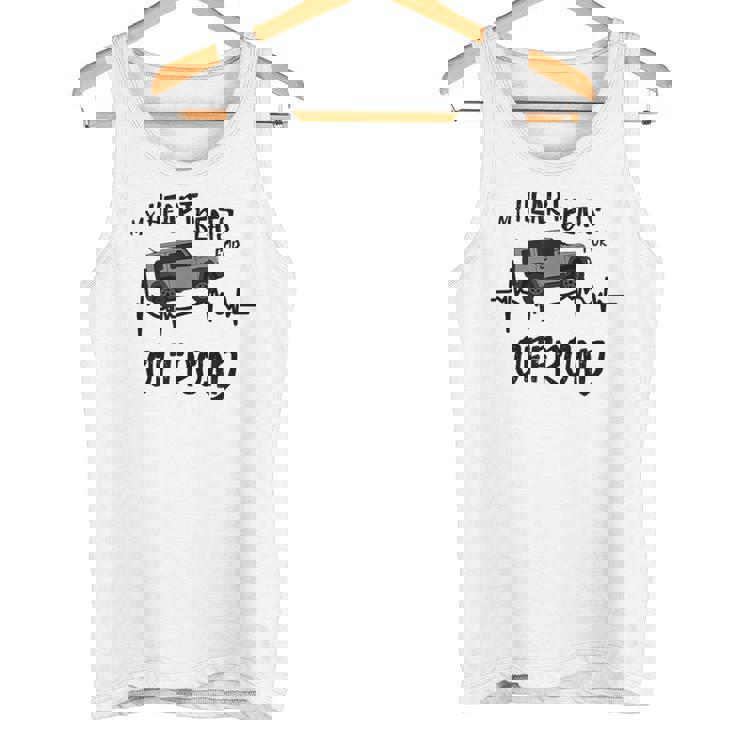 マイハートビーツフォーオフロード 4X4 Jb74 Gj 4Wd ファン用 タンクトップ