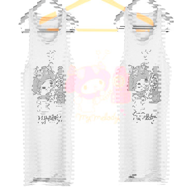 マイメロディ でんわ ライトカラー タンクトップ