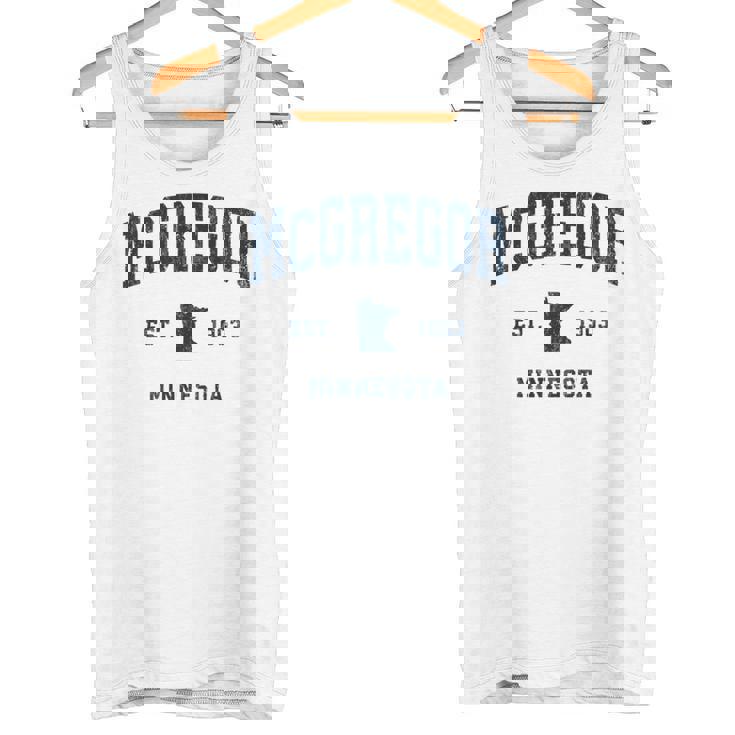 マクレガー ミネソタ Mn ヴィンテージ アスレチック ネイビー スポーツデザイン 長袖tシャツ タンクトップ