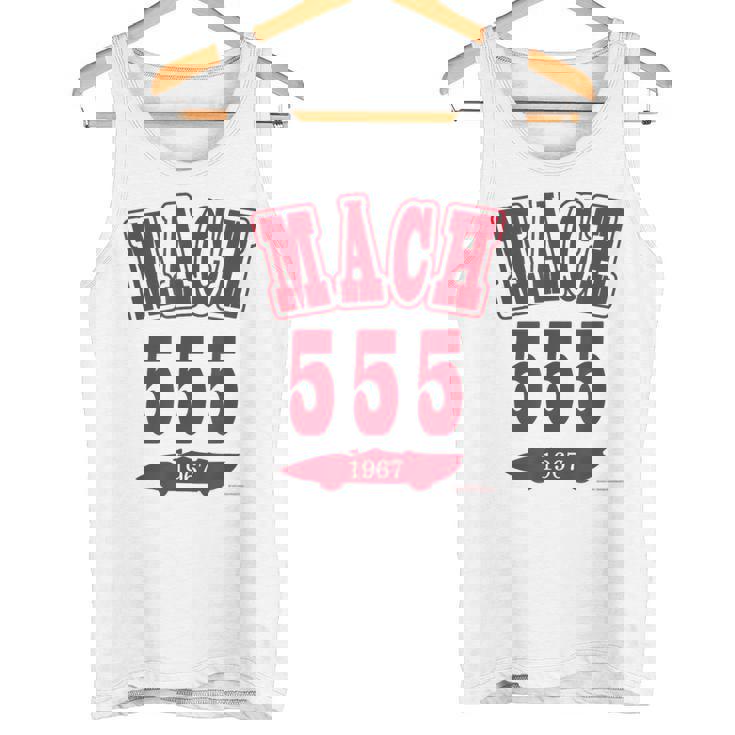 マッハgogogo カレッジデザイン タンクトップ