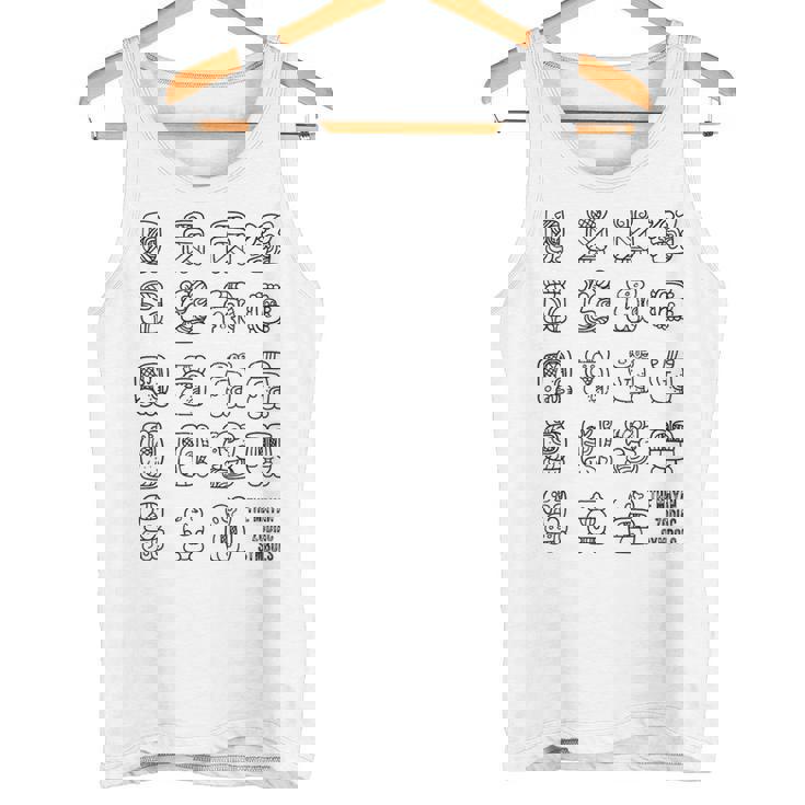 マヤ 干支 シンボル タンクトップ